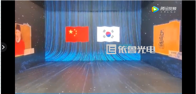 桂林led显示屏项目案例之中韩展厅
