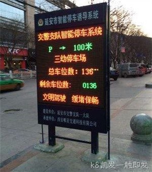 商场入库停车诱导屏
